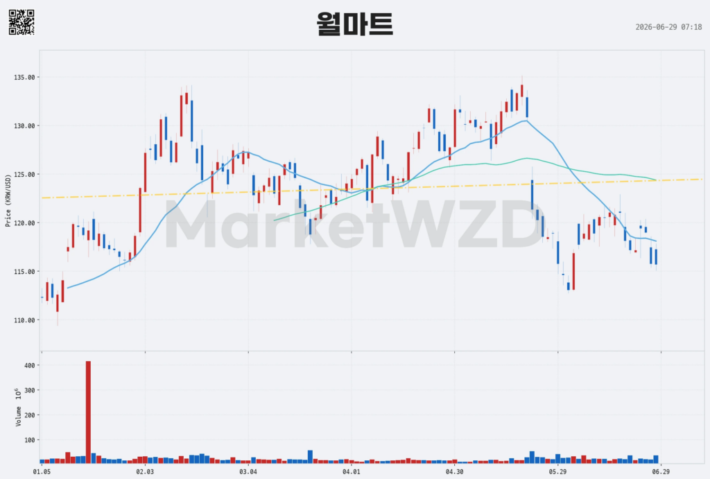 월마트 (WMT) 2026-06-29 07:18:53
