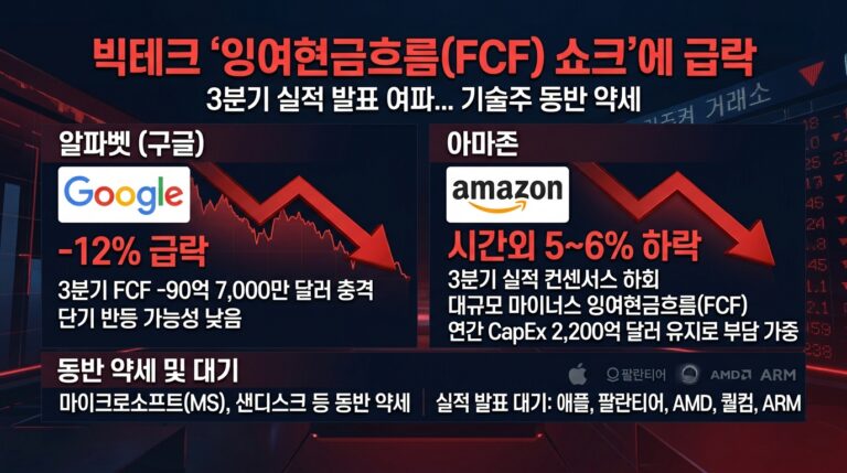 인텔·알파벳 급락과 미국 빅테크 실적 충격, 월요일 국내 증시 파장 3 인텔·알파벳 급락과 미국 빅테크 실적 충격, 월요일 국내 증시 파장