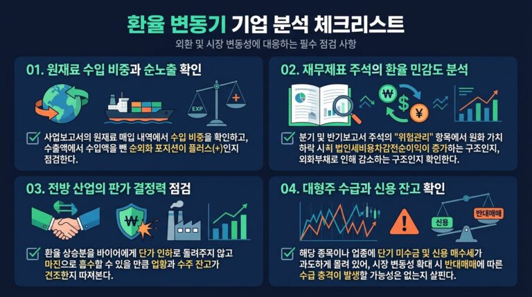 환율 상승기 수혜주와 수출 기업 주가, 외화부채와 수급이 가르는 실적 차이