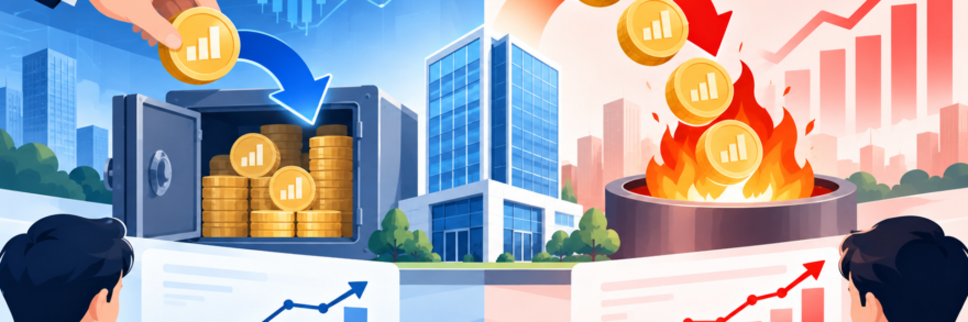 buyback- -burn -two-paths-to-value 자사주 매입과 소각 비교 주당순이익과 주가 변화의 결정적 조건 소각의 영향