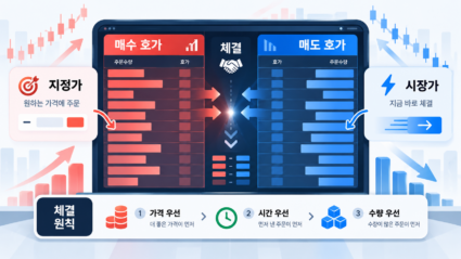 주식시장 매매체결 원칙과 지정가, 시장가 등 다양한 매매주문